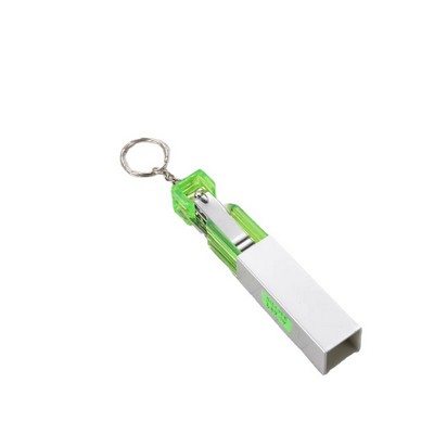 Custom Logo Nail Clipper with Keychain