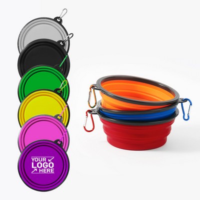 Collapsible Pet Bowl w/ Carabiner