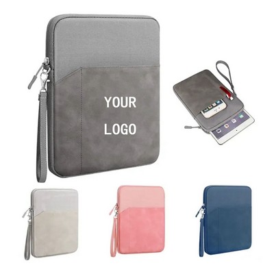 Simple Computer Pad Tablet Bag PU Leather