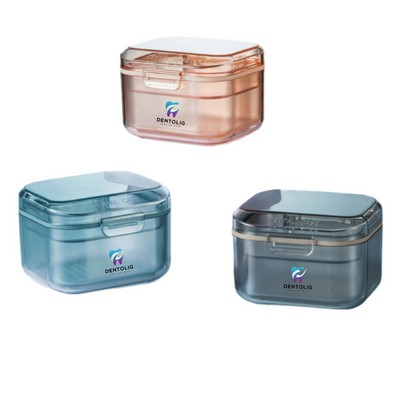 Retainer Case Denture Bath Case