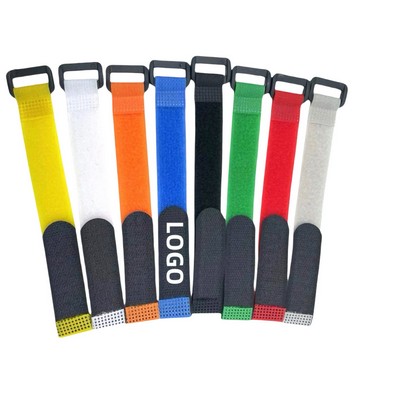 Reusable Nylon Hook and Loop Cable Tie