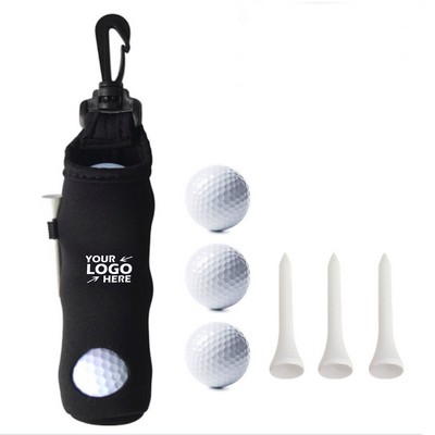 Golf Ball Carry Bag Set