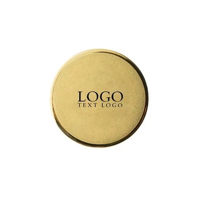 Round Stainless Steel Name Badge