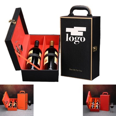 PU Leather Wine Box