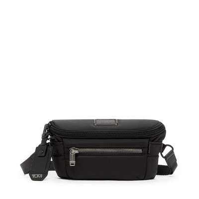 Tumi Alpha Bravo Classified Waist Pack Bag - Black