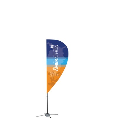 Zoom Flex D-Shaped Flag Small