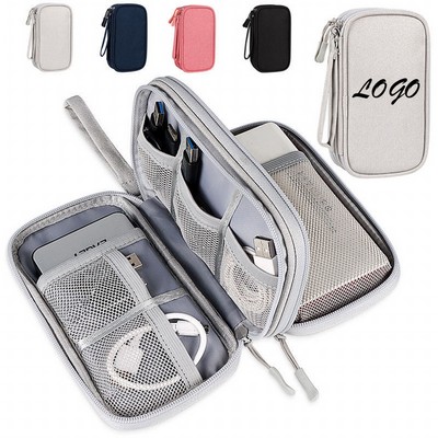 Charger Power Bank Hard Drive Earphones Data Cable Organizer Storage Bag