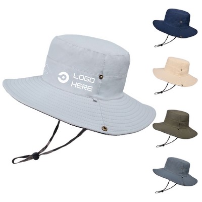 Outdoor Foldable Reversible Sun Protection Fisherman Hat