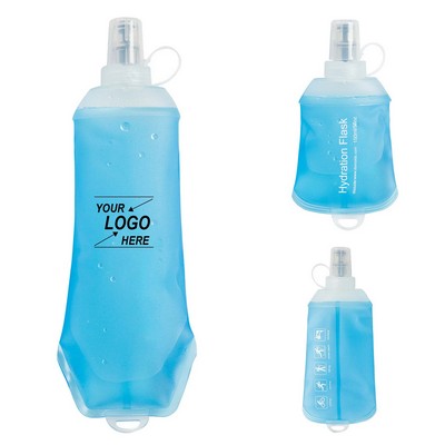 Collapsible 8 oz Water Bottles for Hiking