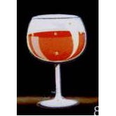 Wine Glass Flash Lapel Pin