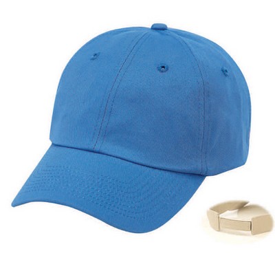 Low Crown Unconstructed 6 Panel Storm Heavy Cotton Twill Cap