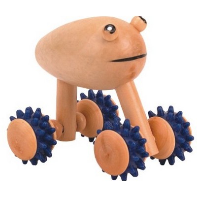 Frog Shape Wooden Massager