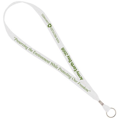 3/4" Recycled Lanyard