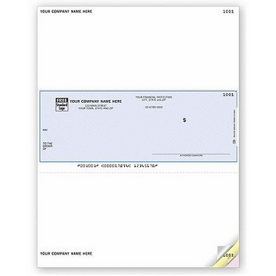 Laser Unlined OCR Multipurpose Check (1 Part)