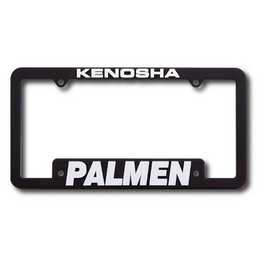 Michigan High View Raised Copy Plastic License Plate Frame