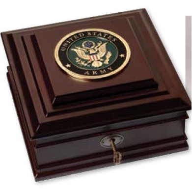 Marine Corps Medallion Desktop Box