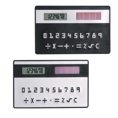 Credit Card Size Solar Calculator