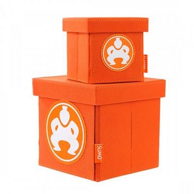 Folding Desktop Cube - 6" Orange