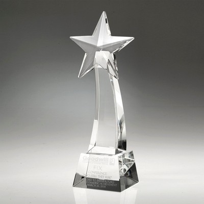 10" Rising Star Crystal Award