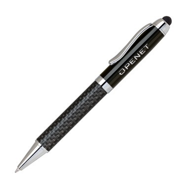 Carbon Fiber Heavyweight Pen w/ Stylus