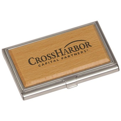 Business Card Holder - Genuine Maple