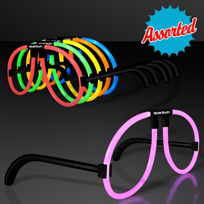 Neon Glow Glasses Assorted