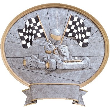 Go-Kart Legend Resin Award 8" Tall