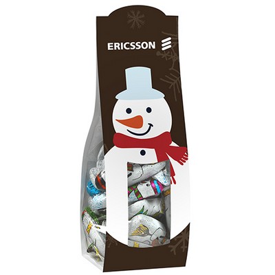 Candy Desk Drop w/ Chocolate Snowman (Large)