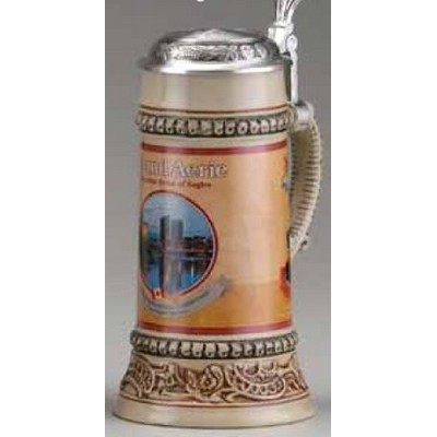 1/2 Liter Stein Mug w/Lid