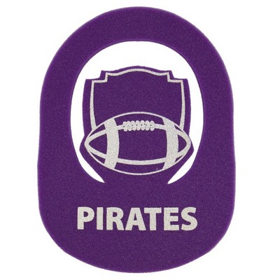 Football Crest Popup Visor