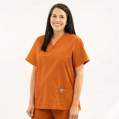 Three-Pocket Scrub Top