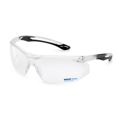 Clear frame, clear anti-fog lens, Paralax safety glass