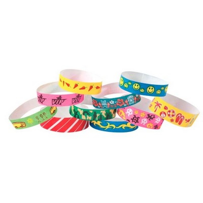 Stock Preprinted Tyvek Event Wristband (Palm)