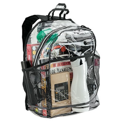 Clear PVC School Backpack