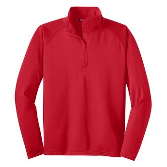 Adult Tall Sport-Wick® Stretch 1/2-Zip Pullover Shirt