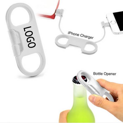 3 in 1 Bottle Opener w/ USB Cable