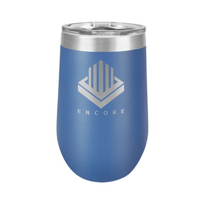 16 Oz. Blue Polar Camel Stemless Tumbler