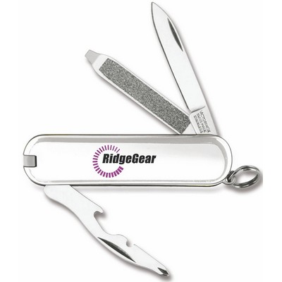 Swiss Army Rally Knife White