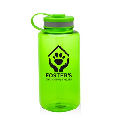 38 oz. Vita Wide Mouth Water Bottle (1 Color Imprint)