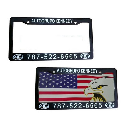 Customizable Car License Plate Frame