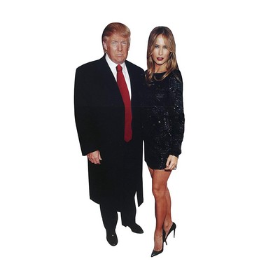 Donald and Melania Trump Night Out Cardboard Cutout Stand Up| Standee Picture Poster Photo Print