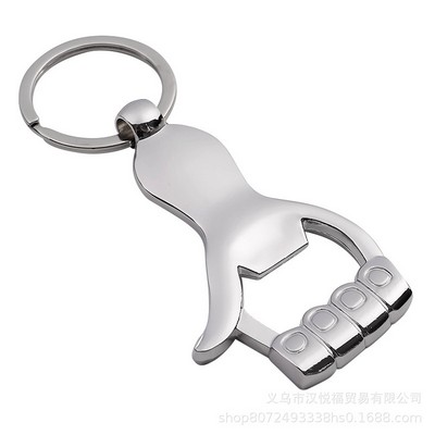 Thumb Up Bottle Opener Keychain