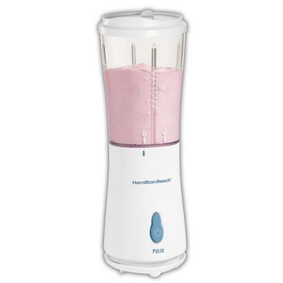 Hamilton Beach® White Single Serve Blender w/Travel Lid