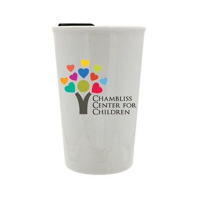 11 oz. Double wall Ceramic Tumbler, Full Color Digital