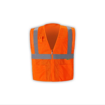 Orange High Viz Economy Vest