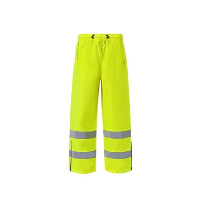 Lime High Viz Rain Pants