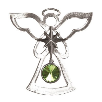 Salisbury August Birthstone Angel Ornament