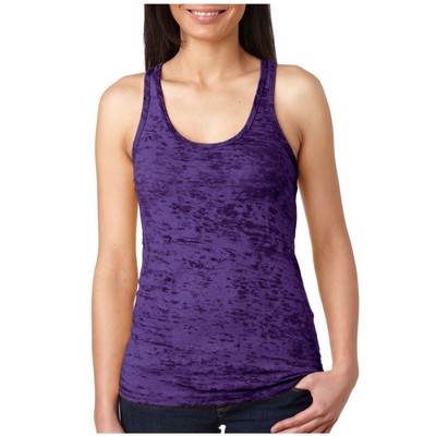 Next Level 3.7 oz. 65/ 35 Cotton/ Polyester Ladies Racer Back Tank Tops