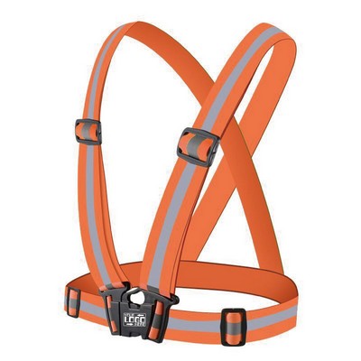 Adjustable Reflective Strap Safety Vest Elastic Belt