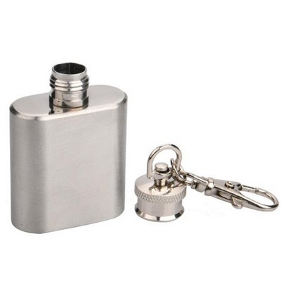 1 oz. Hip Flask Keychain